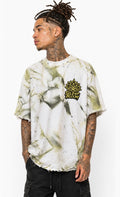 “Feed The Growth” Acid Wash Tee