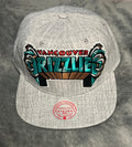 Vancouver Grizzlies Mitchell & Ness Original Fit Snapback – Heather Grey