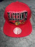Chicago Blackhawks Mitchell & Ness Original Fit Snapback – Red